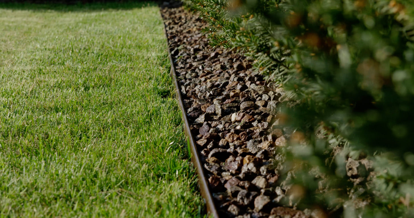 METALGARDEN BORDURA CON PICCHETTI INTEGRATI BORDO A GOCCIA