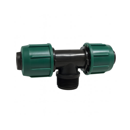 Raccordo TEE ⌀ 16X½"X16 - Fil. Maschio Irrigazione A Goccia IRRITEC